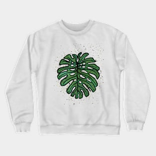 Monstera deliciosa Crewneck Sweatshirt